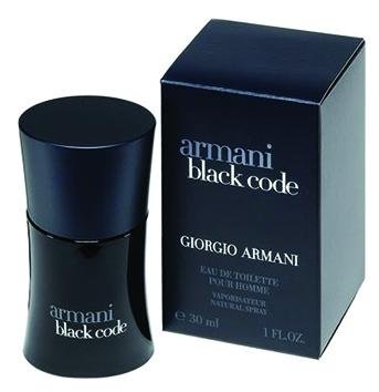 black code by armani